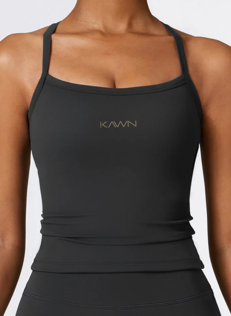 Kawn.yoga  Womens X Back Square Neckline Cami Top for Women | Best Price UAE